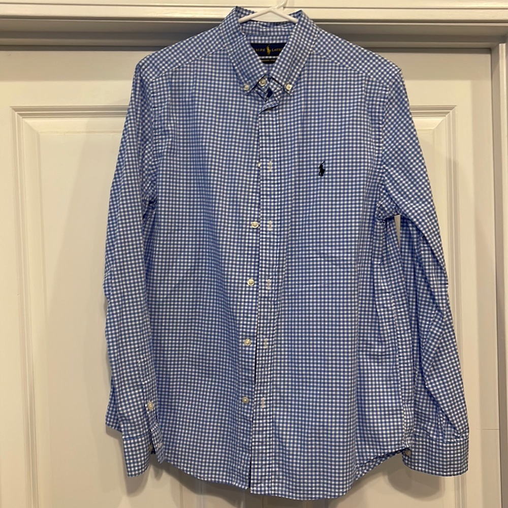Boys button down polo